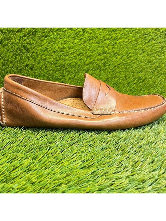 Cole Haan Howland Mens Size 11 Brown Casual Leather Slip-On SPenny Loafers hoes main image 5